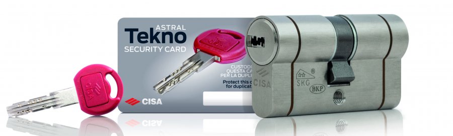 CILINDRO CISA ASTRAL TEKNO PRO mm. 30/50 CH/CH